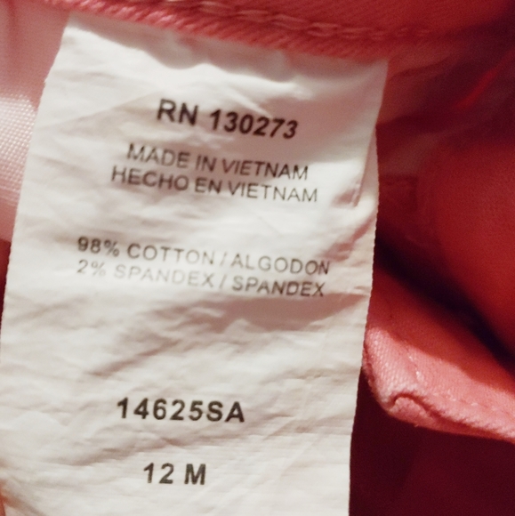 Riders by Lee coral bermuda mid rise shorts - Picture 5 of 5